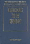 Cover of: Macroeconomics and the environment