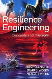 Cover of: Resilience Engineering: Concepts And Precepts