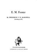 Cover of: E. M. Forster