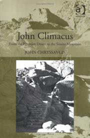 Cover of: John Climacus by John Chryssavgis