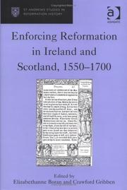 Cover of: Enforcing Reformation in Ireland and Scotland, 1550-1700 by edited by Elizabethanne Boran and Crawford Gribben.