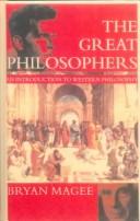 Cover of: The Great Philosophers by Bryan Magee