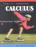 Cover of: Calculus Concepts and Applications by Paul A. Foerster
