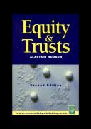 Cover of: Equity and Trusts | Alastair Hudson