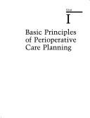Cover of: Perioperative nursing care planning