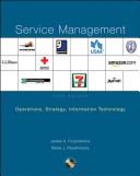 Service management by James A. Fitzsimmons, Mona J. Fitzsimmons