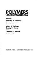 Cover of: Polymers as biomaterials