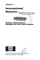 Cover of: International Business