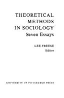 Cover of: Theoretical methods in sociology by Lee Freese, editor.