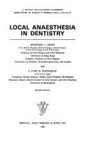 Cover of: Local Anaesthesia in Dentistry (Dental Practical Handbooks)