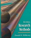Cover of: Research Methods: With Infotrac