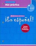 Cover of: En Espanol: Level 1 Mas Practica Cuaderno