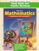 Cover of: Mathematics: Applications and Connections  by 