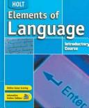 Cover of: Elements of Language: Introductory Course