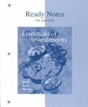 Cover of: Ready Notes to accompany Essentials of Investments