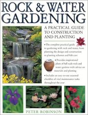 Cover of: Rock and Water Gardening by Peter Robinson