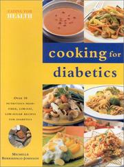 Cover of: Cooking for Diabetics | Michelle Berriedale-Johnson