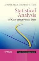 Cover of: Statistical Analysis of Cost-effectiveness Data