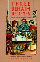 Cover of: Three Beheim Boys by Steven Ozment