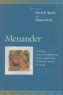 Cover of: Menander Plays