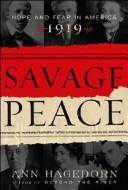 Cover of: Savage Peace by Ann Hagedorn