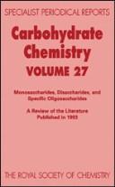 Cover of: Carbohydrate chemistry by senior reporter R.J. Ferrier.