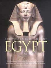 Cover of: The Mysteries of Ancient Egypt by Lorna Oakes