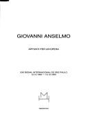 Giovanni Anselmo cover