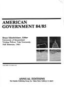 Cover of: American Government