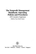 Cover of: The Nonprofit Management Handbook: Operating Policies and Procedures 1995 Cumulative Supplement (Nonprofit Law, Finance, and Management)