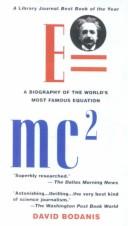 Cover of: E=mc2 by David Bodanis