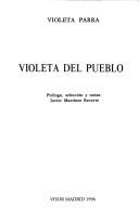 Cover of: Violeta del Pueblo by Violeta Parra