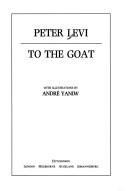 to the Goat by Peter Levi