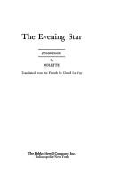 Cover of: The Evening Star