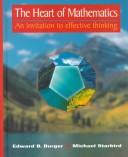 Cover of: The Heart of Mathematics by Edward B. Burger, Michael Starbird