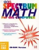 Cover of: Spectrum Mathematics Gold Book, Level 1