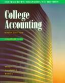 Cover of: College Accounting by John Ellis Price, Horace R. Brock, M. David Haddock