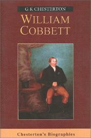 William Cobbett by Gilbert Keith Chesterton