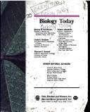 Cover of: Biology Today/Student Edition by Harvey D. Goodman