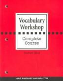 Cover of: Vocabulary Workshop: Complete Course