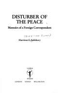 Cover of: Disturber of the Peace Memoir of a Foreign Correspondent