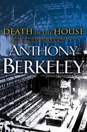 Death in the house by Anthony Berkeley