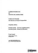 Cover of: LM Cahier Parole Pense | Lenard