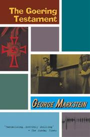 Cover of: The Goering Testament