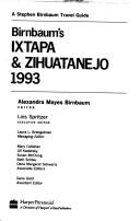 Cover of: Birnbaum's Ixtapa and Zihuatanejo 1993