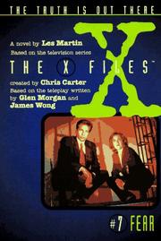 Cover of: Fear: A Novel (The X-Files , No 7)