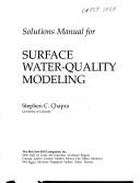 Cover of: Ri Sm Surface Water Quality Modelling