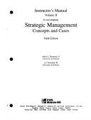 Cover of: Instructor's Manual: Im V2 Strategic Management
