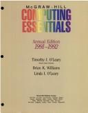 Cover of: McGraw-Hill Microcomputing by Timothy J. O'Leary, Brian Williams, Linda I O'Leary