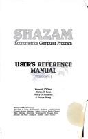 Cover of: SHAZAM econometrics computer program by Kenneth J. White ... [et al.].